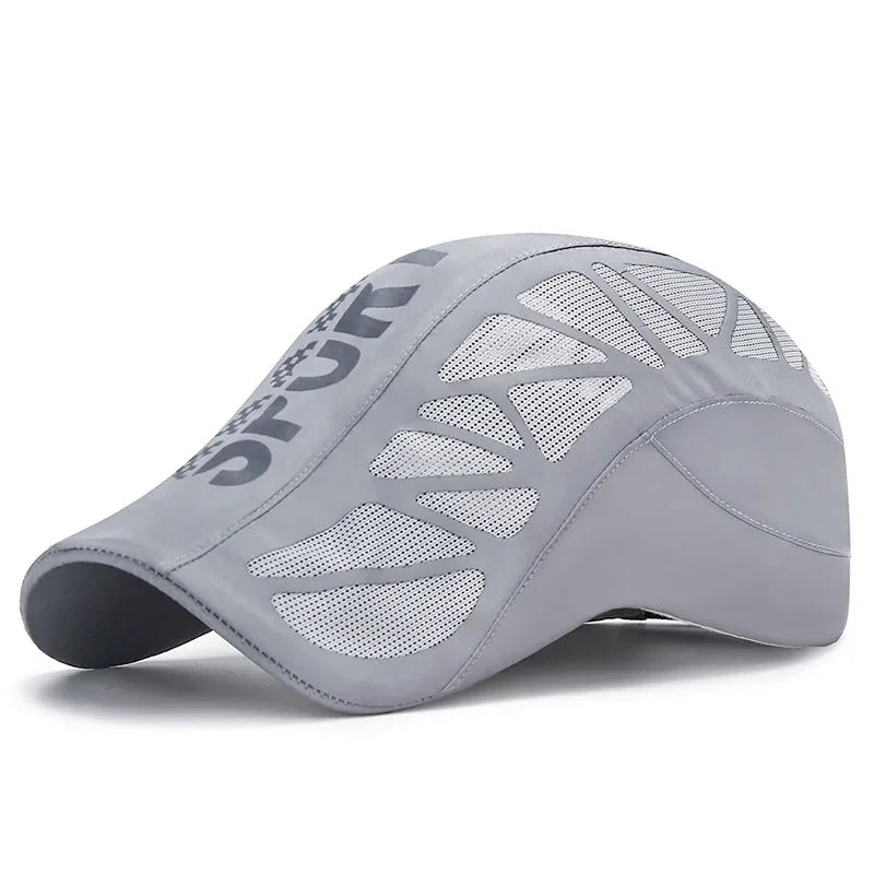 Casquette Baseball Respirante en Maille à Séchage Rapide Protection Solaire pour Sport