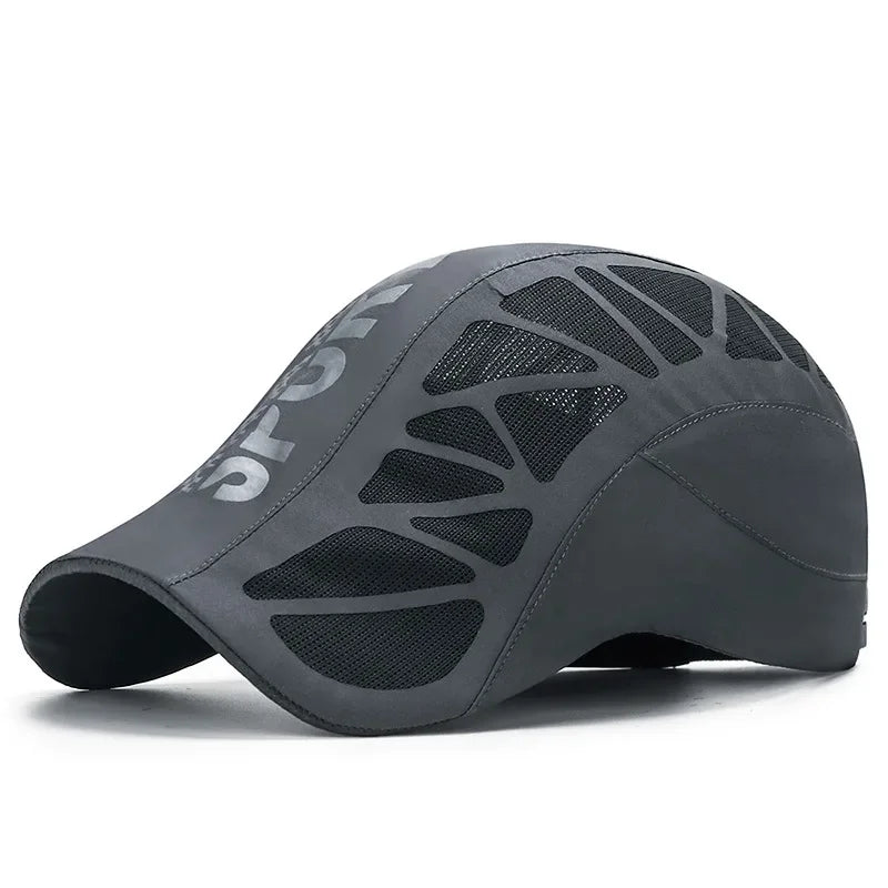 Casquette Baseball Respirante en Maille à Séchage Rapide Protection Solaire pour Sport