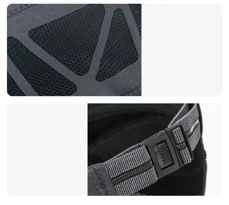 Casquette Baseball Respirante en Maille à Séchage Rapide Protection Solaire pour Sport