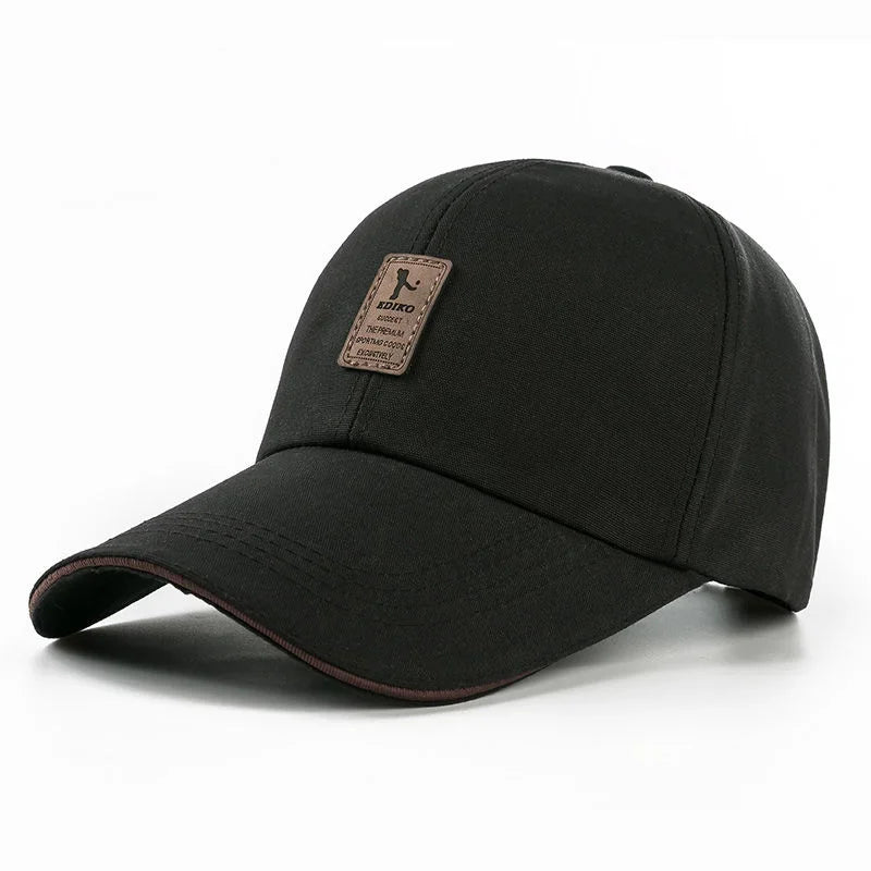 Casquette de Baseball Unisexe en Polyester Ajustable Sport