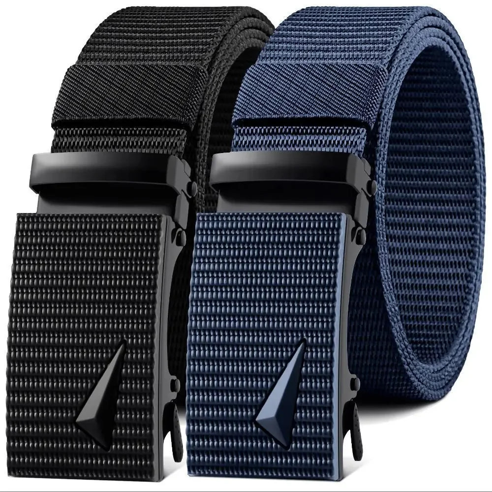 Ceinture Tactique pour Homme en Polyester Boucle Automatique 125 cm