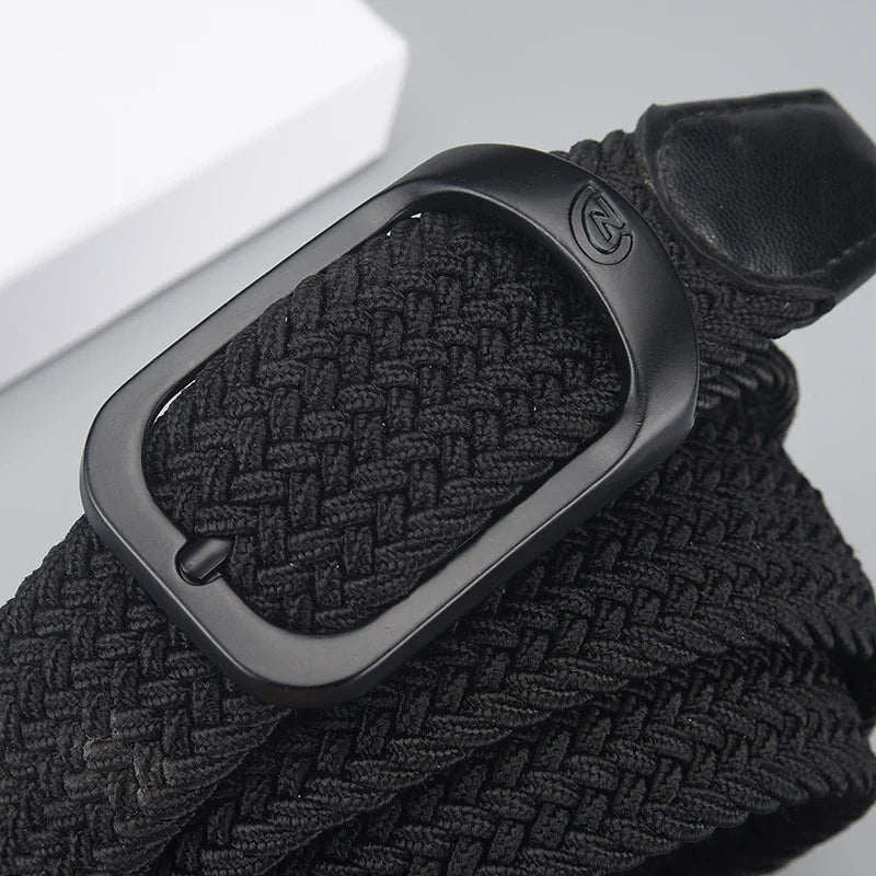 Ceinture Tricotée Élastique Mixte pour Sport et Plein Air Largeur 3,3 Cm