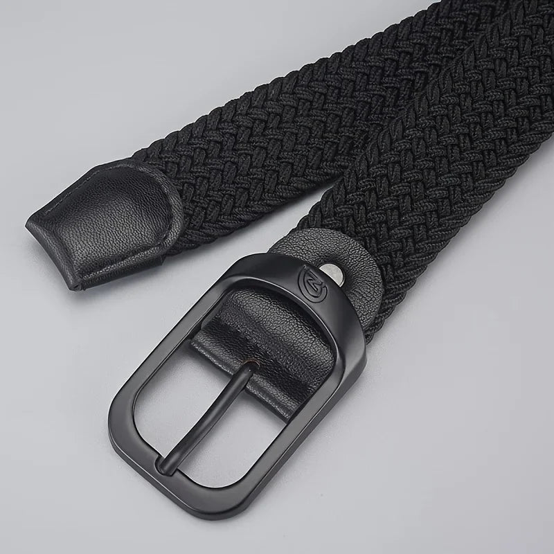 Ceinture Tricotée Élastique Mixte pour Sport et Plein Air Largeur 3,3 Cm