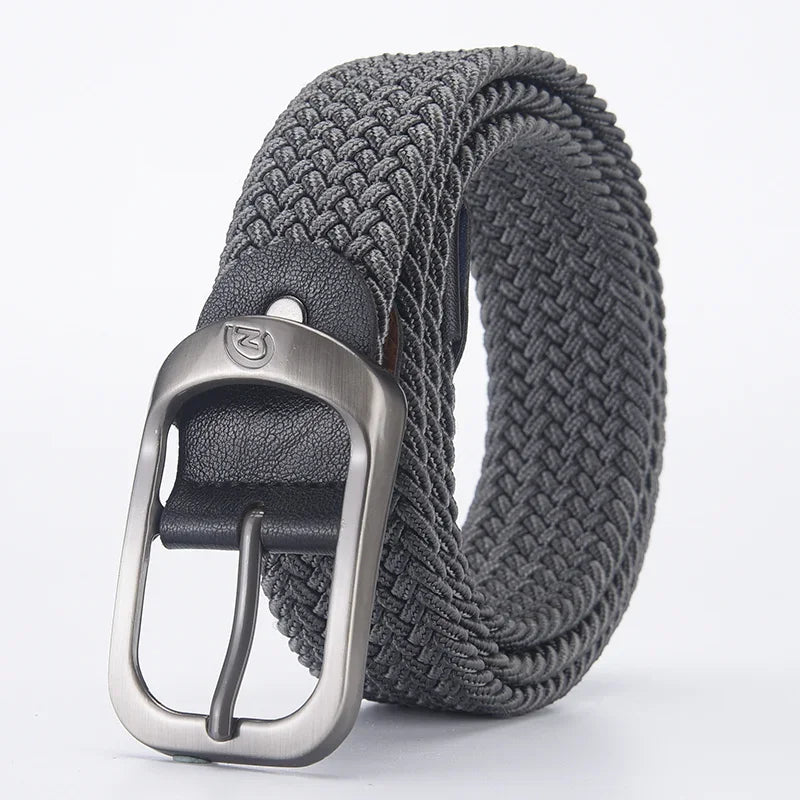 Ceinture Tricotée Élastique Mixte pour Sport et Plein Air Largeur 3,3 Cm
