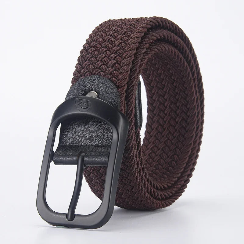 Ceinture Tricotée Élastique Mixte pour Sport et Plein Air Largeur 3,3 Cm