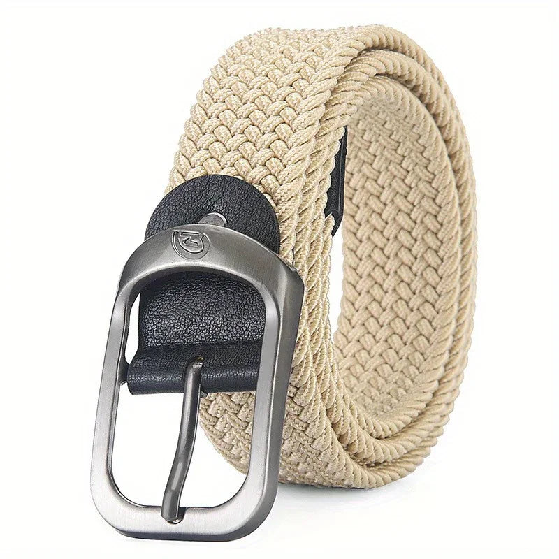 Ceinture Tricotée Élastique Mixte pour Sport et Plein Air Largeur 3,3 Cm