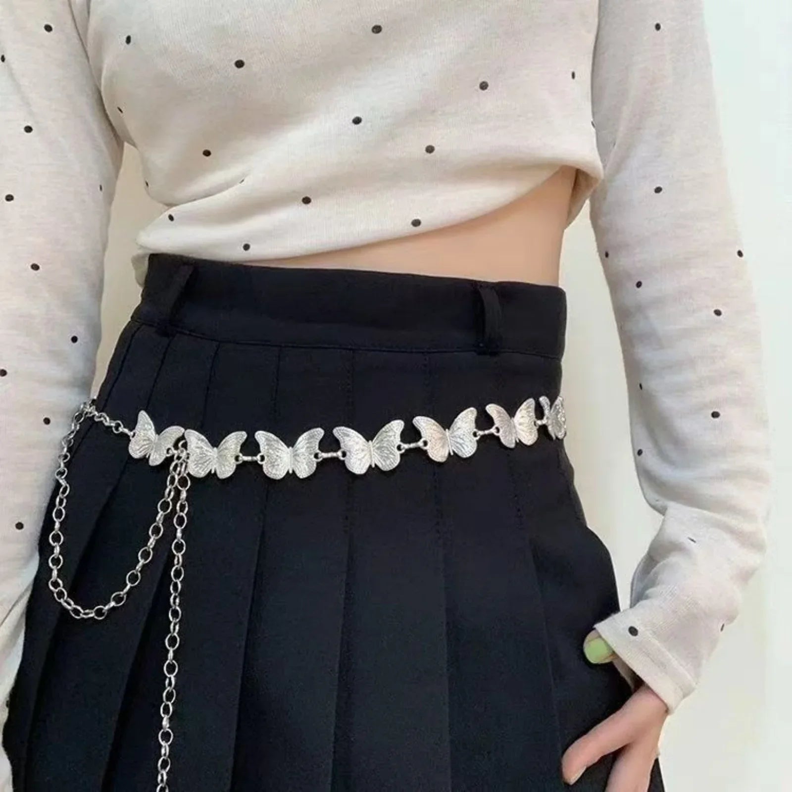 Chaîne de Taille en Métal Style Bohème Ethnique pour Femme