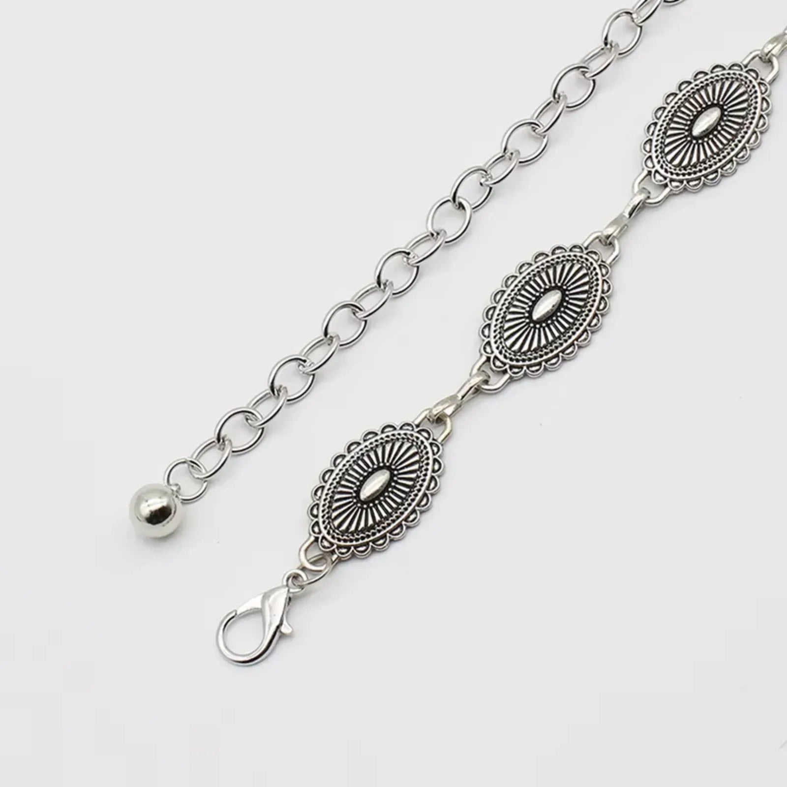 Chaîne de Taille en Métal Style Bohème Ethnique pour Femme