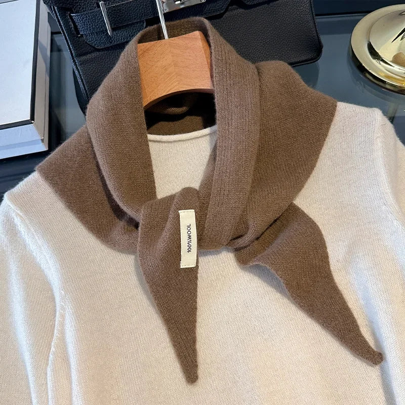 Écharpe Longue en Laine Chaude pour Femme Style Pashmina