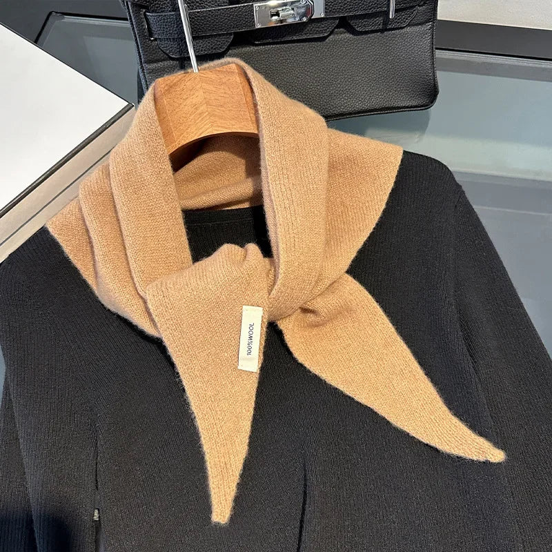 Écharpe Longue en Laine Chaude pour Femme Style Pashmina
