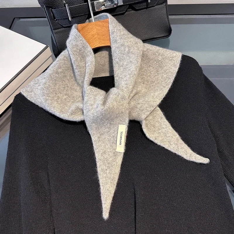 Écharpe Longue en Laine Chaude pour Femme Style Pashmina