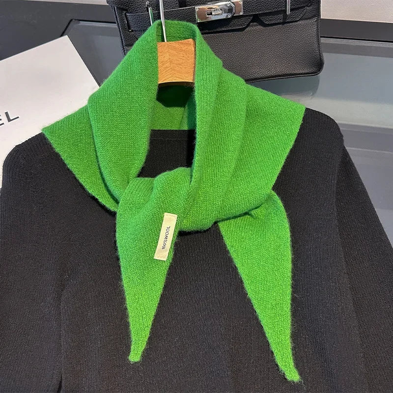 Écharpe Longue en Laine Chaude pour Femme Style Pashmina