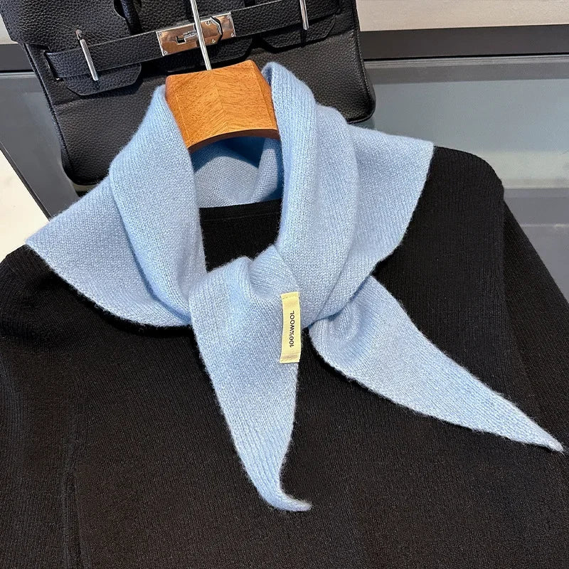 Écharpe Longue en Laine Chaude pour Femme Style Pashmina