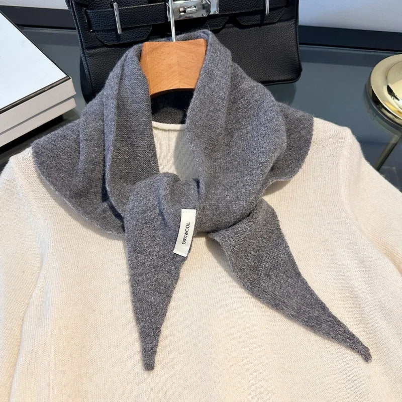 Écharpe Longue en Laine Chaude pour Femme Style Pashmina