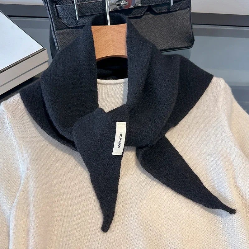 Écharpe Longue en Laine Chaude pour Femme Style Pashmina