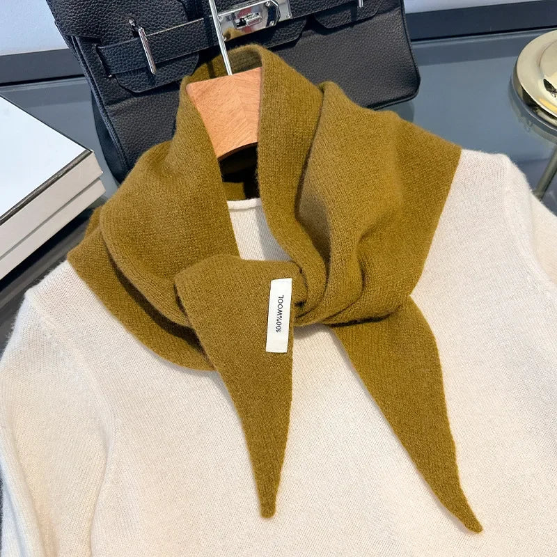 Écharpe Longue en Laine Chaude pour Femme Style Pashmina