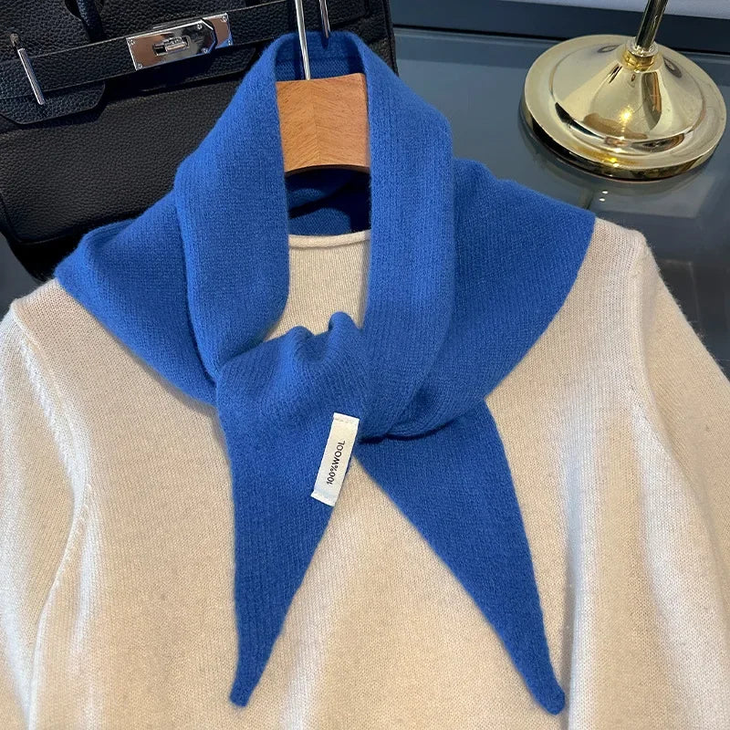 Écharpe Longue en Laine Chaude pour Femme Style Pashmina