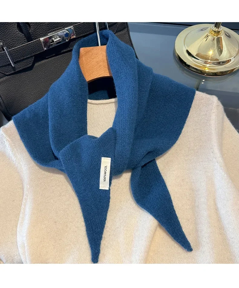 Écharpe Longue en Laine Chaude pour Femme Style Pashmina