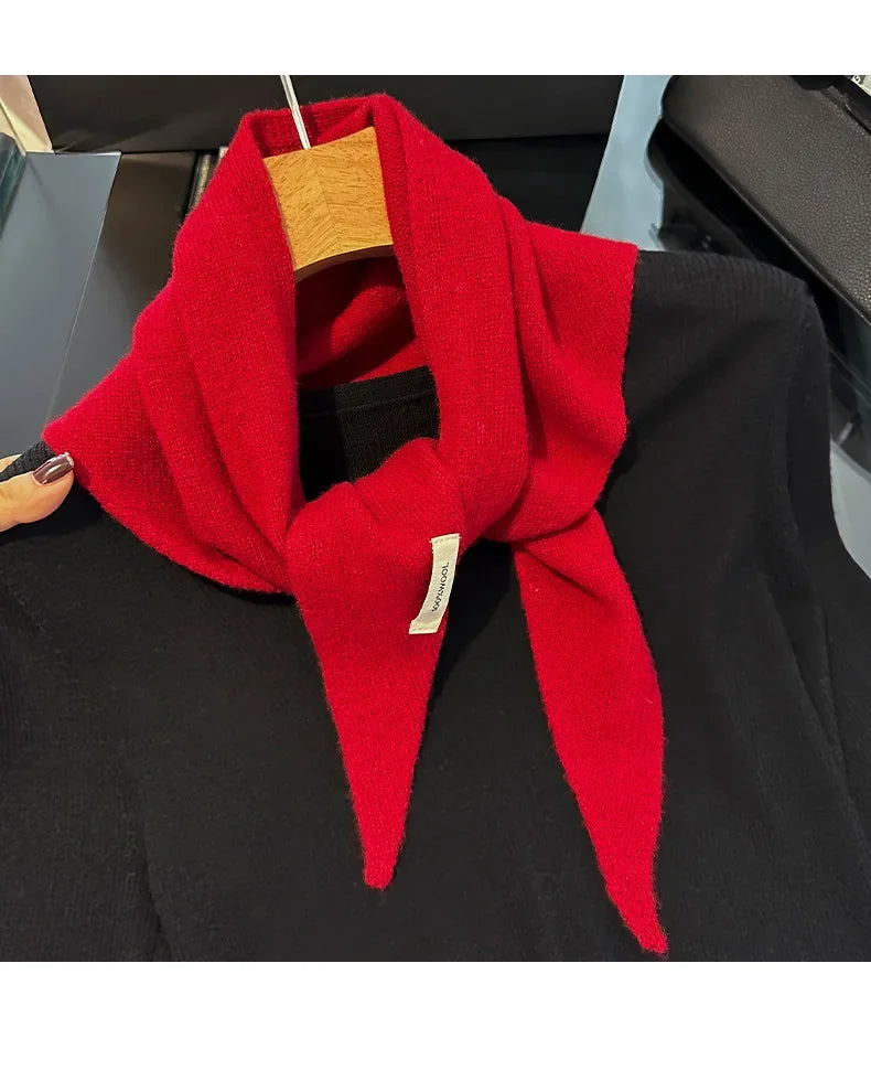 Écharpe Longue en Laine Chaude pour Femme Style Pashmina