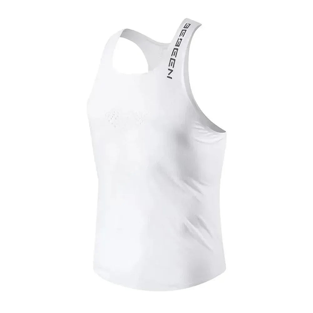 Gilet Maille Respirant Homme Séchage Rapide Slim Fit Sport