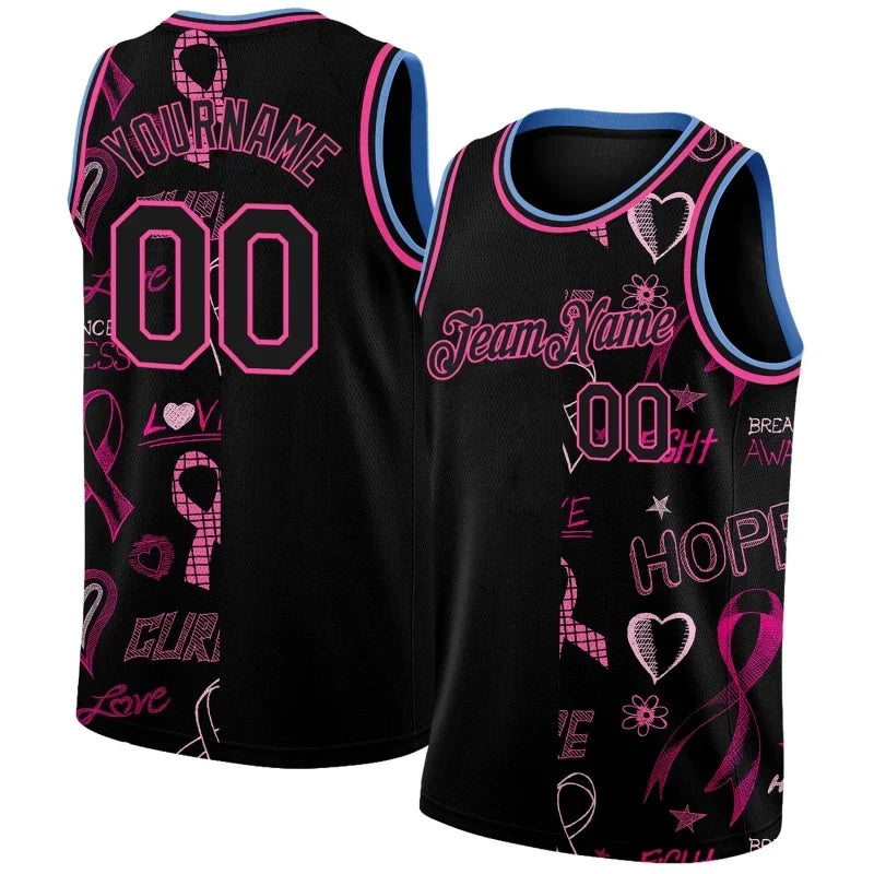 Maillot de Basket Imprimé 3D Nom et Numéro Personnalisable Polyester