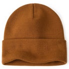 Bonnet Tricot à Manchette Unisexe en Acrylique Côtelé Chaud