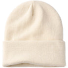 Bonnet Tricot à Manchette Unisexe en Acrylique Côtelé Chaud