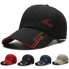 Casquette Baseball à Large Visière en Polyester Décontractée pour Plein Air