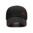 Casquette Baseball à Large Visière en Polyester Décontractée pour Plein Air