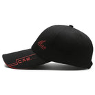 Casquette Baseball à Large Visière en Polyester Décontractée pour Plein Air