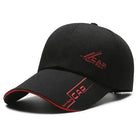 Casquette Baseball à Large Visière en Polyester Décontractée pour Plein Air