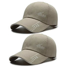 Casquette Baseball à Large Visière en Polyester Décontractée pour Plein Air