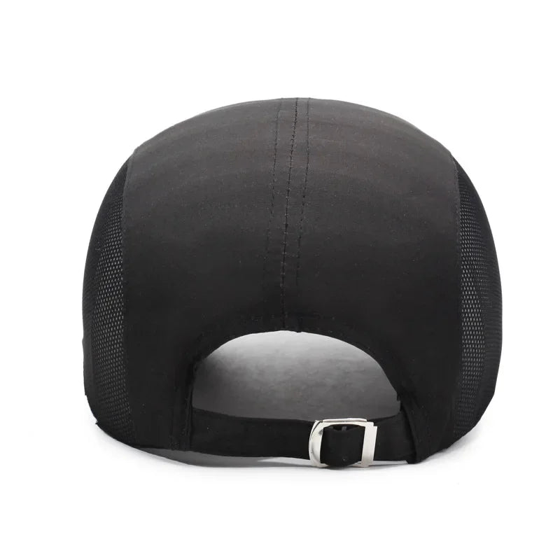 Casquette de Baseball en Maille Polyester Séchage Rapide Protection Solaire