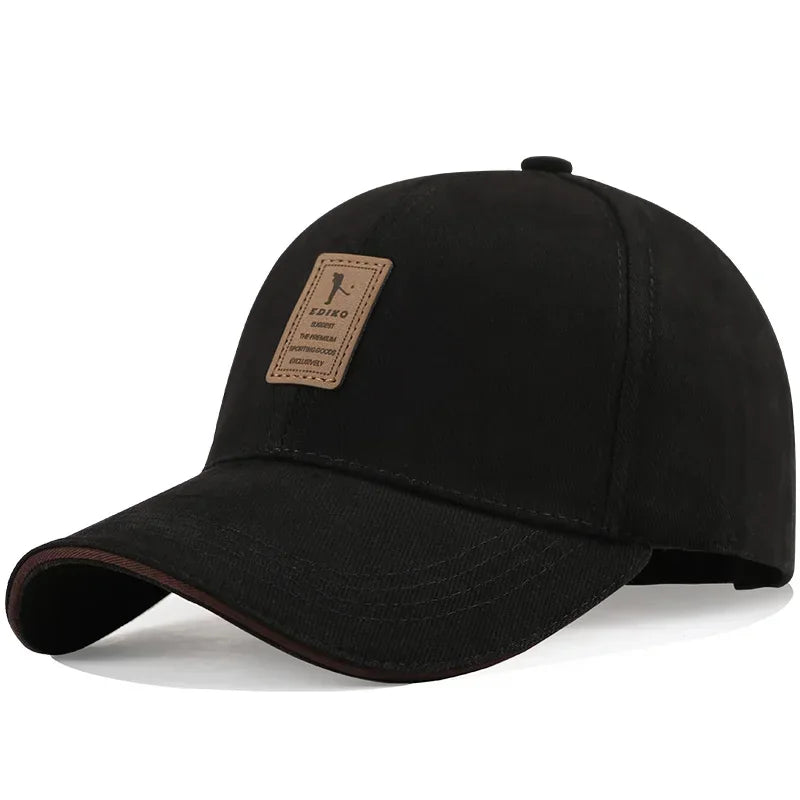 Casquette de Baseball Unisexe en Polyester Ajustable Sport