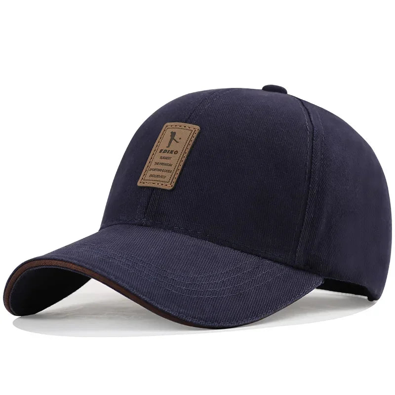 Casquette de Baseball Unisexe en Polyester Ajustable Sport