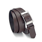 Ceinture Cuir PU pour Homme Boucle Ardillon Métal Décontractée