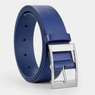Ceinture Cuir PU pour Homme Boucle Ardillon Métal Décontractée