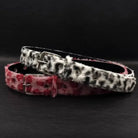 Ceinture en Daim Style Y2K Rose et Blanc