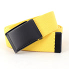 Ceinture Réversible en Toile Avec Boucle Décontractée