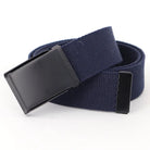 Ceinture Réversible en Toile Avec Boucle Décontractée