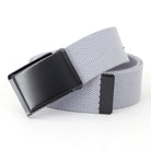 Ceinture Réversible en Toile Avec Boucle Décontractée