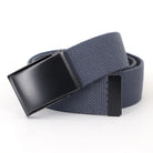 Ceinture Réversible en Toile Avec Boucle Décontractée