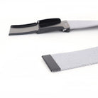 Ceinture Réversible en Toile Avec Boucle Décontractée