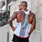 Débardeur de Musculation Homme Coton et Polyester Sport