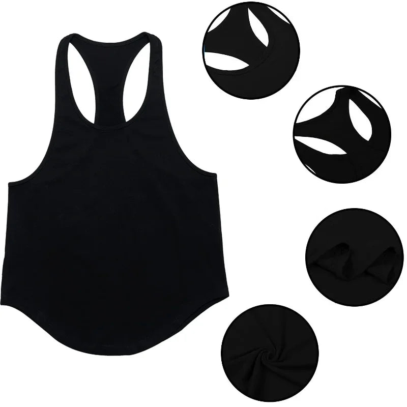 Débardeur Sport Homme Respirant Polyester Séchage Rapide