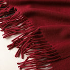 Écharpe Pashmina Polyester Épaisse Avec Franges pour Femme Hiver