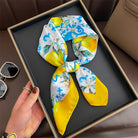 Foulard Carré 70×70 Cm Effet Soie Pashmina Mode