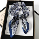Foulard Carré 70×70 Cm Effet Soie Pashmina Mode