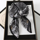 Foulard Carré 70×70 Cm Effet Soie Pashmina Mode