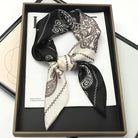 Foulard Carré 70×70 Cm Effet Soie Pashmina Mode